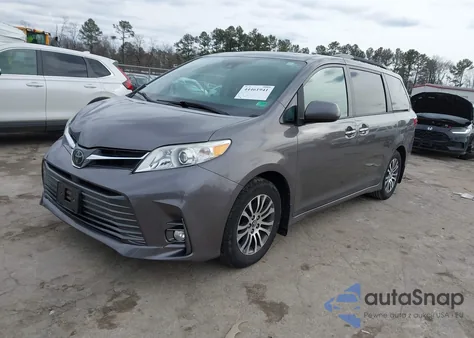 2018 Toyota Sienna Xle Premium 8 Passenger from USA, damaged, VIN 5TDYZ3DCXJS947379